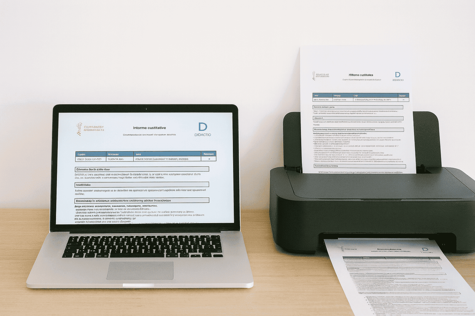 Informes cualitativos, curriculars y competenciales